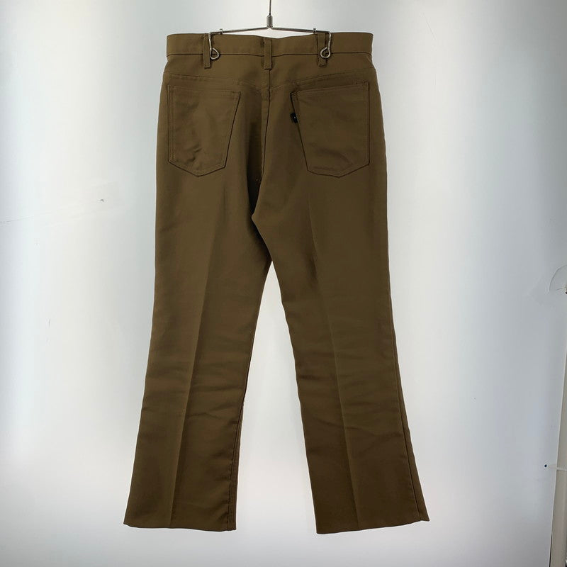 【中古品】【メンズ】 LEVI'S リーバイス 70s STA-PREST 517 スタプレ ブーツカット パンツ 古着 156-260220-mh-08-fuz サイズ：表記無し カラー：カーキ 万代Net店
