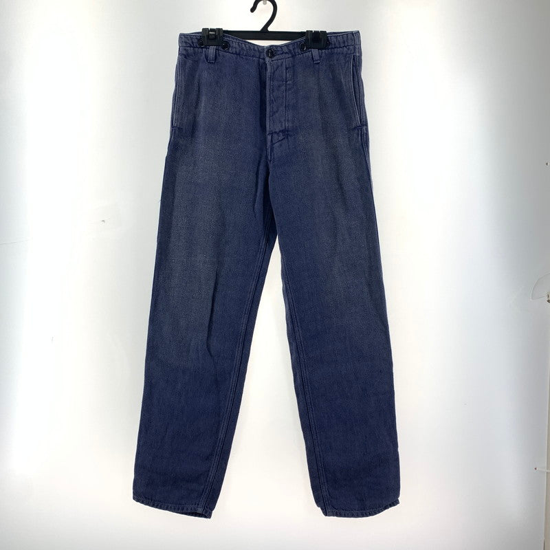 【中古品】【レディース】 VLAS BLOMME ヴラスブラム リネン パンツ ボトムス 古着 171-260130-mh-03-fuz カラー：ネイビー 万代Net店