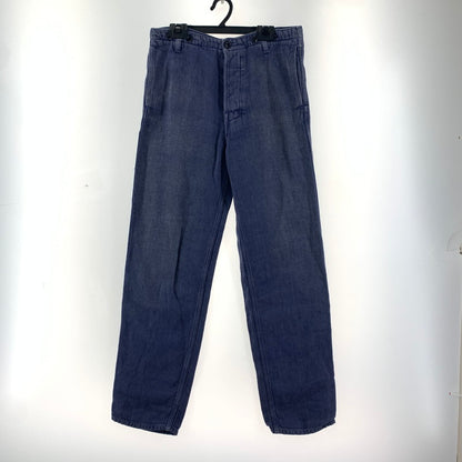 【中古品】【レディース】 VLAS BLOMME ヴラスブラム リネン パンツ ボトムス 古着 171-260130-mh-03-fuz カラー：ネイビー 万代Net店