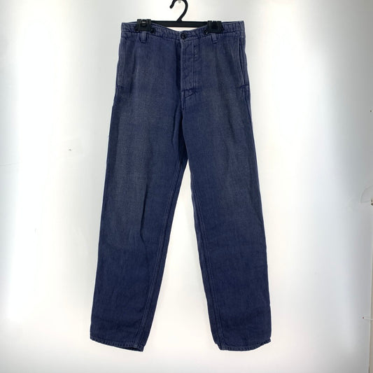 【中古品】【レディース】 VLAS BLOMME ヴラスブラム リネン パンツ ボトムス 古着 171-260130-mh-03-fuz カラー：ネイビー 万代Net店