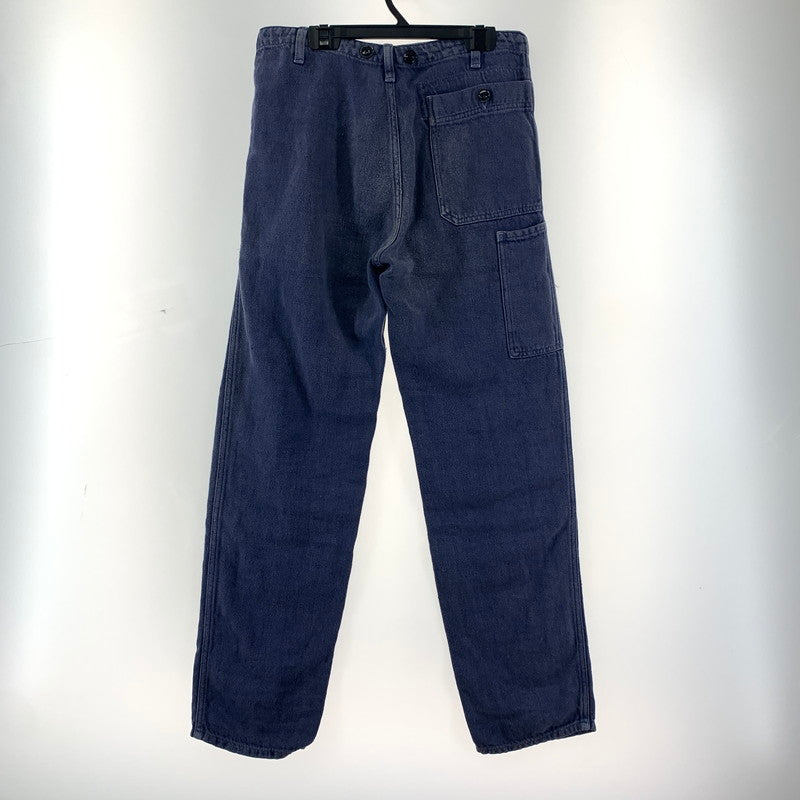 【中古品】【レディース】 VLAS BLOMME ヴラスブラム リネン パンツ ボトムス 古着 171-260130-mh-03-fuz カラー：ネイビー 万代Net店