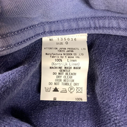 【中古品】【レディース】 VLAS BLOMME ヴラスブラム リネン パンツ ボトムス 古着 171-260130-mh-03-fuz カラー：ネイビー 万代Net店