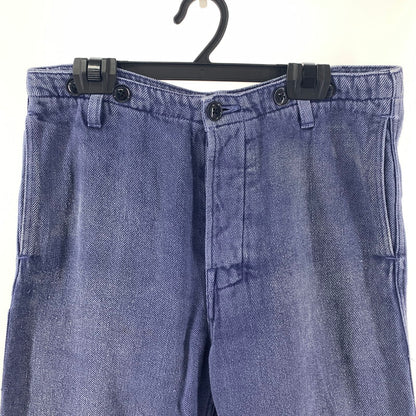 【中古品】【レディース】 VLAS BLOMME ヴラスブラム リネン パンツ ボトムス 古着 171-260130-mh-03-fuz カラー：ネイビー 万代Net店