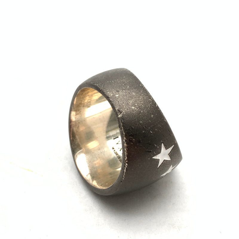 【中古品】【メンズ】 IVXLCDM リング 指輪 アクセサリー 192-260808-gm-16-fuzh サイズ：12号相当 カラー：ブラック 9.5号 万代Net店