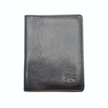 【中古品】【メンズ】 IL BISONTE イルビゾンテ カードケース 財布 201-260926-gm-27-fuzh カラー：ブラック 万代Net店