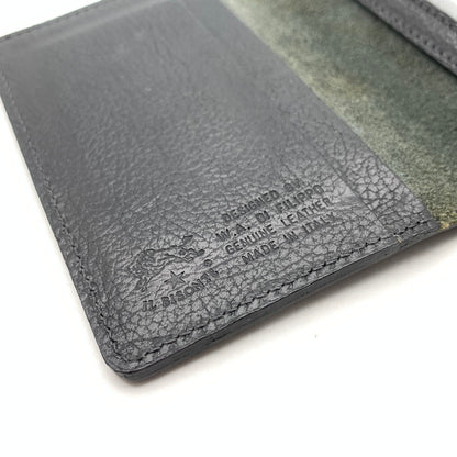 【中古品】【メンズ】 IL BISONTE イルビゾンテ カードケース 財布 201-260926-gm-27-fuzh カラー：ブラック 万代Net店
