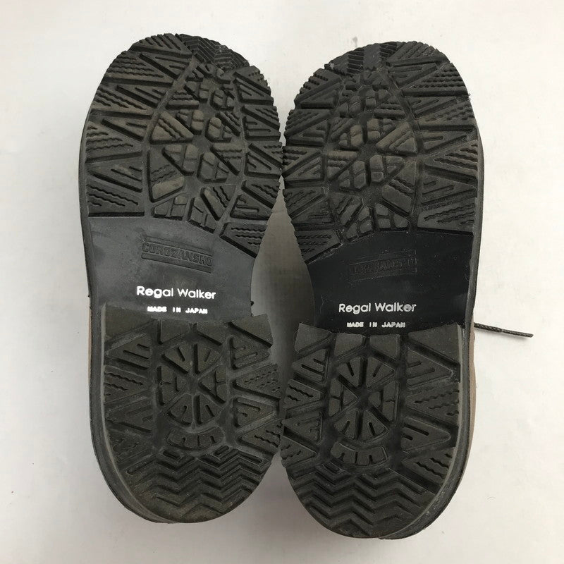 【中古品】【メンズ】 REGAL WALKER リーガルウォーカー K2319908 GORETEX ゴアテックス プレーン トゥ ウォーキング シューズ 靴 165-260930-mh-16-fuzh サイズ：24.5cm カラー：ブラウン 万代Net店