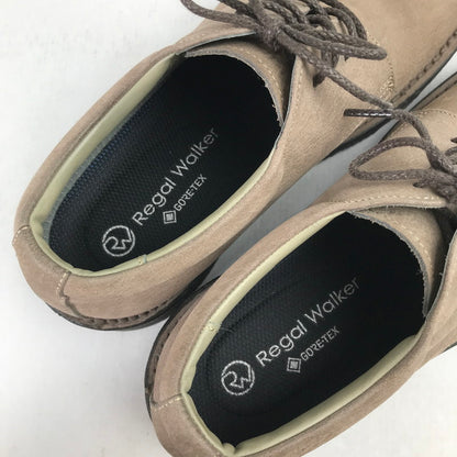 【中古品】【メンズ】 REGAL WALKER リーガルウォーカー K2319908 GORETEX ゴアテックス プレーン トゥ ウォーキング シューズ 靴 165-260930-mh-16-fuzh サイズ：24.5cm カラー：ブラウン 万代Net店