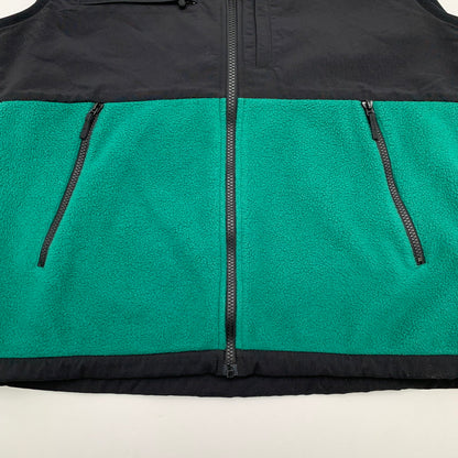【中古品】【メンズ】 THE NORTH FACE NA72453 DENALI VEST デナリベスト フリース ジャケット アウター ブランド 古着 144-260425-gm-08-fuz サイズ：M カラー：グリーン ブラック 万代Net店
