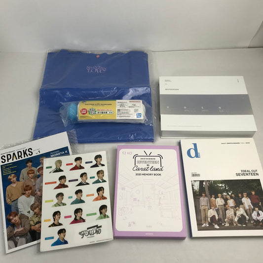 【中古品】 SEVENTEEN セブンティーン グッズ まとめ 書籍 傘 バッグ など アイドル グッズ 084-251122-mh-71-fuz 万代Net店
