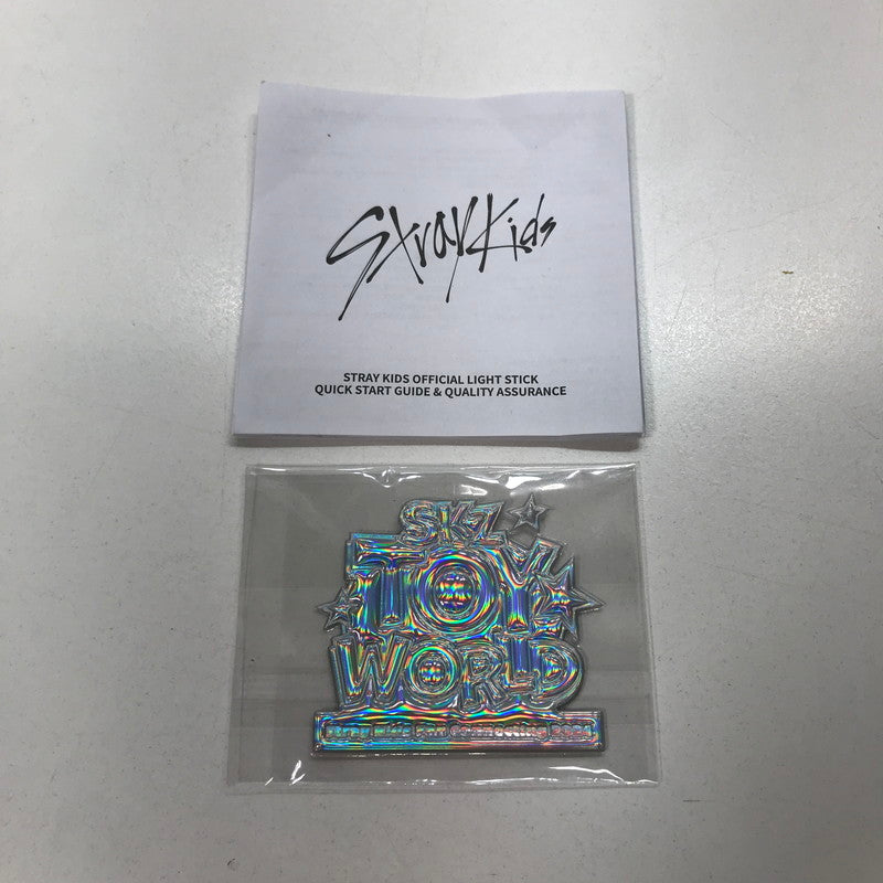 【中古品】 Stray Kids ストレイキッズ スキズ グッズ ペンライト ペンラ ステッカー付 084-251126-mh-09-fuz 万代Net店