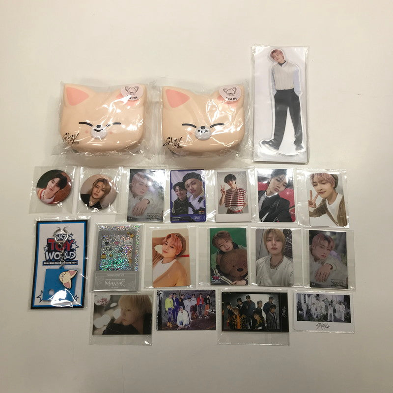 【中古品】 Stray Kids ストレイキッズ スキズ アイエン グッズ まとめ キーホルダー アクスタ トレカ など 084-251126-mh-02-fuz 万代Net店