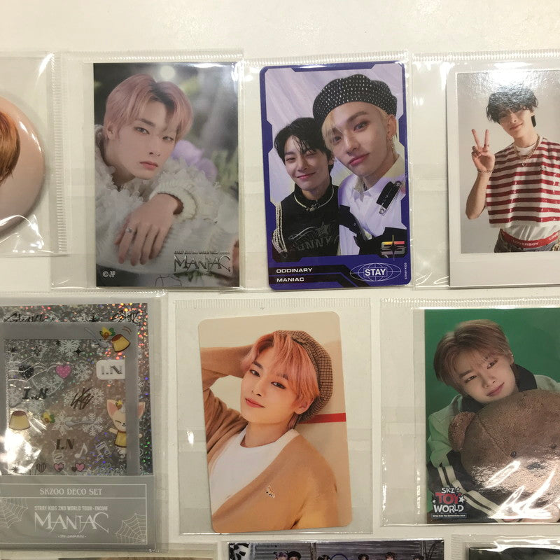 【中古品】 Stray Kids ストレイキッズ スキズ アイエン グッズ まとめ キーホルダー アクスタ トレカ など 084-251126-mh-02-fuz 万代Net店