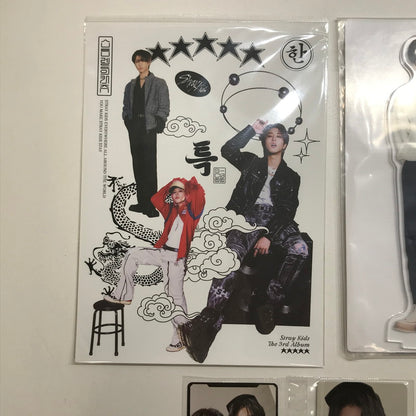 【中古品】 Stray Kids ストレイキッズ スキズ ハン グッズ まとめ トレカ ステッカー 缶バッチ ミラー など 084-251126-mh-03-fuz 万代Net店