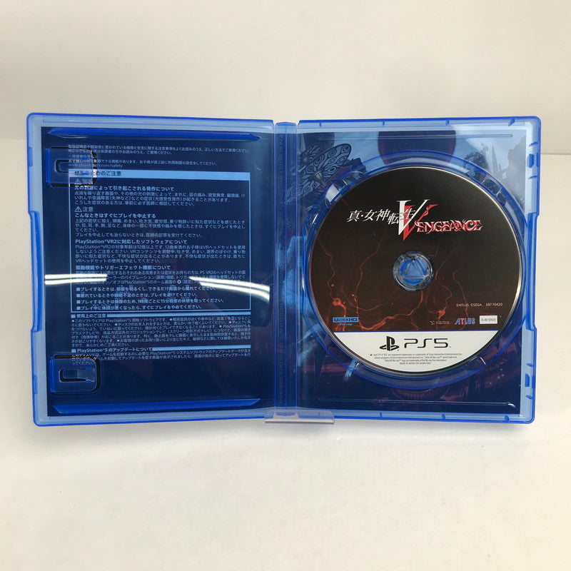 【中古美品】 PlayStation 5 PS5 プレイステーション5 プレステ5 ソフト 真・女神転生V Vengeance [CERO区分_C/ 15歳以上対象] 026-251125-mh-12-fuz 万代Net店