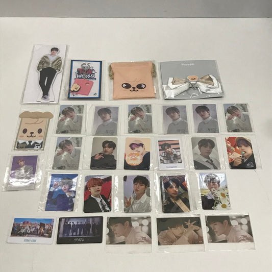 【中古品】 Stray Kids ストレイキッズ スキズ スンミン グッズ まとめ トレカ ペンラリボン キーホルダー など 084-251126-mh-08-fuz 万代Net店