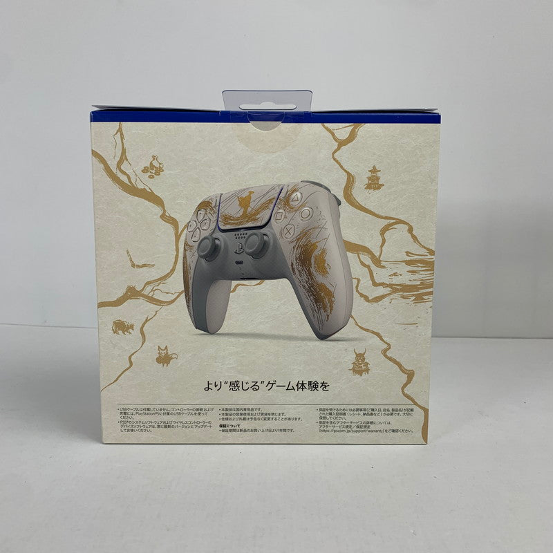 【中古美品】 未使用 未開封 PlayStation 5 PS5 プレイステーション5 プレステ5 DualSense ワイヤレス コントローラー ""Ghost of Yotei"" ゴールド リミテッドエディション 024-251126-mh-10-fuz 万代Net店