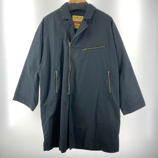 【中古品】【メンズ/レディース】 HYSTERIC GLAMOUR 01253AC02 BREAK TO ME ジャガードコート ヒステリックグラマー ブレイクトゥーミー 140-260207-rn-01-fuz サイズ：F カラー：ブラック 万代Net店