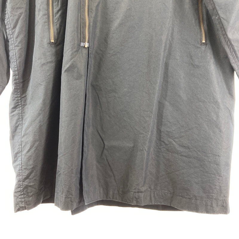 【中古品】【メンズ/レディース】 HYSTERIC GLAMOUR 01253AC02 BREAK TO ME ジャガードコート ヒステリックグラマー ブレイクトゥーミー 140-260207-rn-01-fuz サイズ：F カラー：ブラック 万代Net店