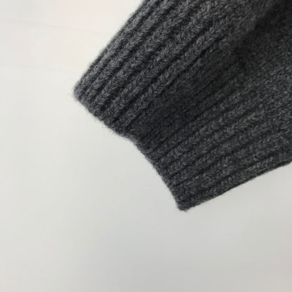 【中古品】【メンズ】 GUCCI 770507 XKDSJ GG インターシャ ウールカーディガン グッチ 141-251127-st-12-fuz サイズ：L カラー：チャコール 万代Net店