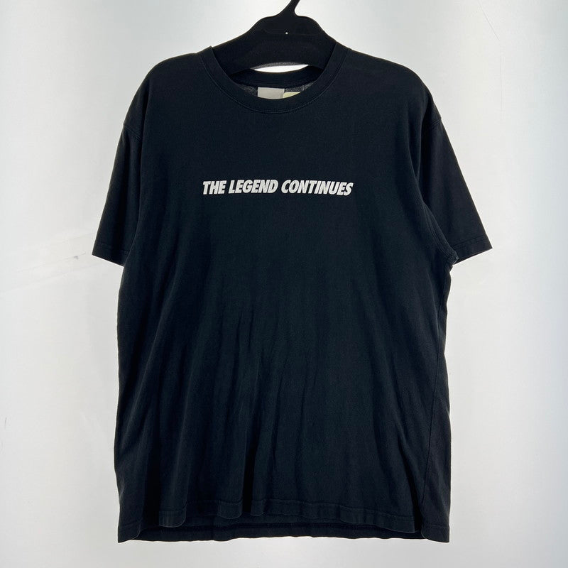 【中古品】【メンズ】 NIKE ナイキ THE LEGEND CONTINUES TEE Tシャツ BLACK SIZE:XL ※使用感あり 148-260919-io-24-fuzh カラー：ブラック 万代Net店