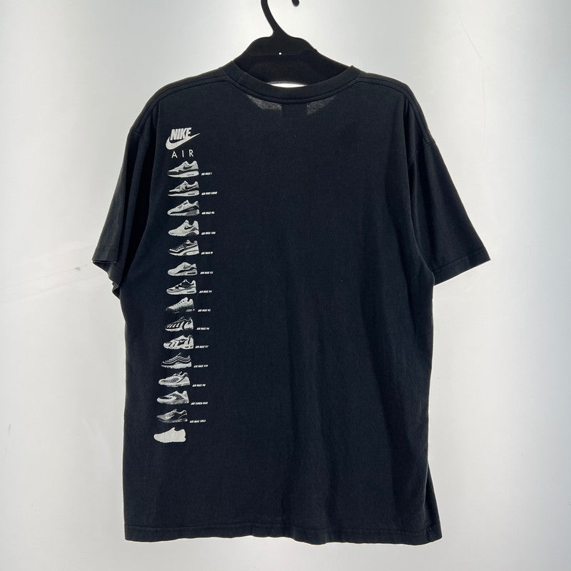 【中古品】【メンズ】 NIKE ナイキ THE LEGEND CONTINUES TEE Tシャツ BLACK SIZE:XL ※使用感あり 148-260919-io-24-fuzh カラー：ブラック 万代Net店