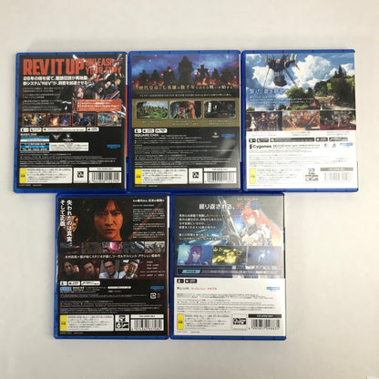【中古美品】 PlayStation 5 PS5 プレイステーション5 プレステ5 ソフト 5本 まとめ FATAL FURY ロストジャッジメント など 023-251125-mh-09-fuz 万代Net店