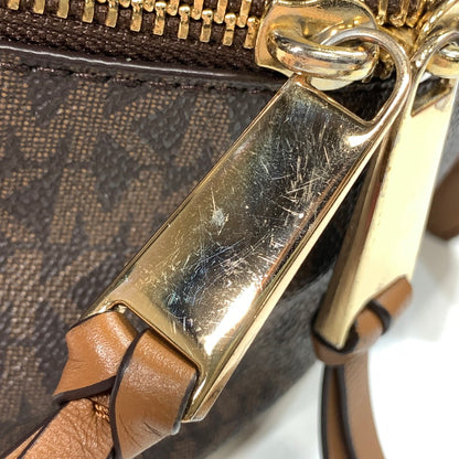 【中古品】【レディース】 MICHAEL KORS マイケルコース BACKPACK バックパック リュック RHEA ZIP リアジップ MD ミディアム 30S7GEZB1B 188-260123-ny-02-fuz カラー：ブラウン 万代Net店