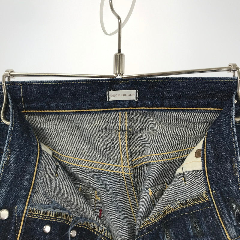 【中古品】【メンズ】 WAREHOUSE DUCK DIGGER DENIM PANTS ウェアハウス 156-251127-st-14-fuz サイズ：31 カラー：インディゴ 万代Net店