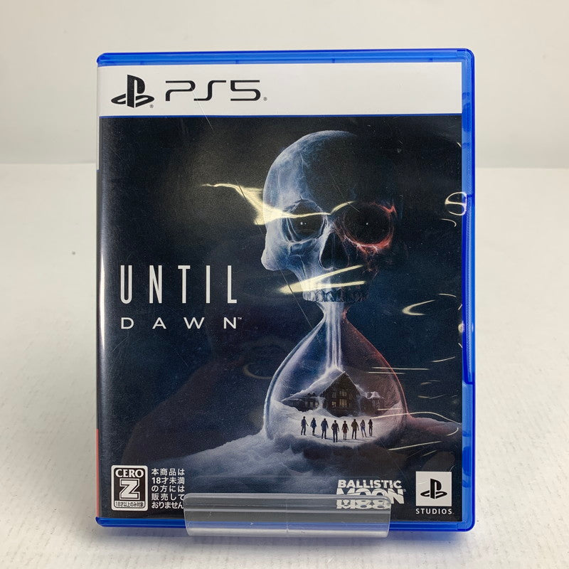 【中古美品】 PlayStation5 PS5 プレイステーション5 プレステ5 ソフト Until Dawn アンティルドーン -惨劇の山荘- [CERO区分_Z / 18歳以上対象] 026-260802-mh-18-fuz 万代Net店