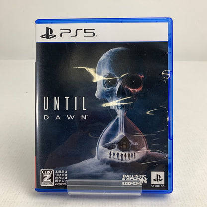 【中古美品】 PlayStation5 PS5 プレイステーション5 プレステ5 ソフト Until Dawn アンティルドーン -惨劇の山荘- [CERO区分_Z / 18歳以上対象] 026-260802-mh-18-fuz 万代Net店