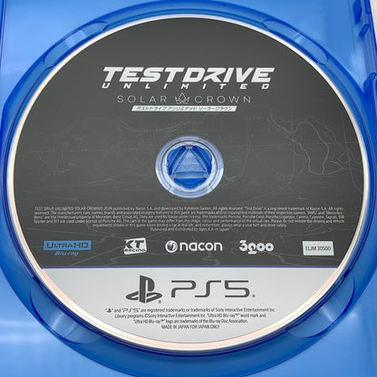 【中古美品】 テストドライブ アンリミテッド ソーラークラウン PS5ソフト [CERO区分_B / 12歳以上対象] 026-260602-ky-22-fuz 万代Net店