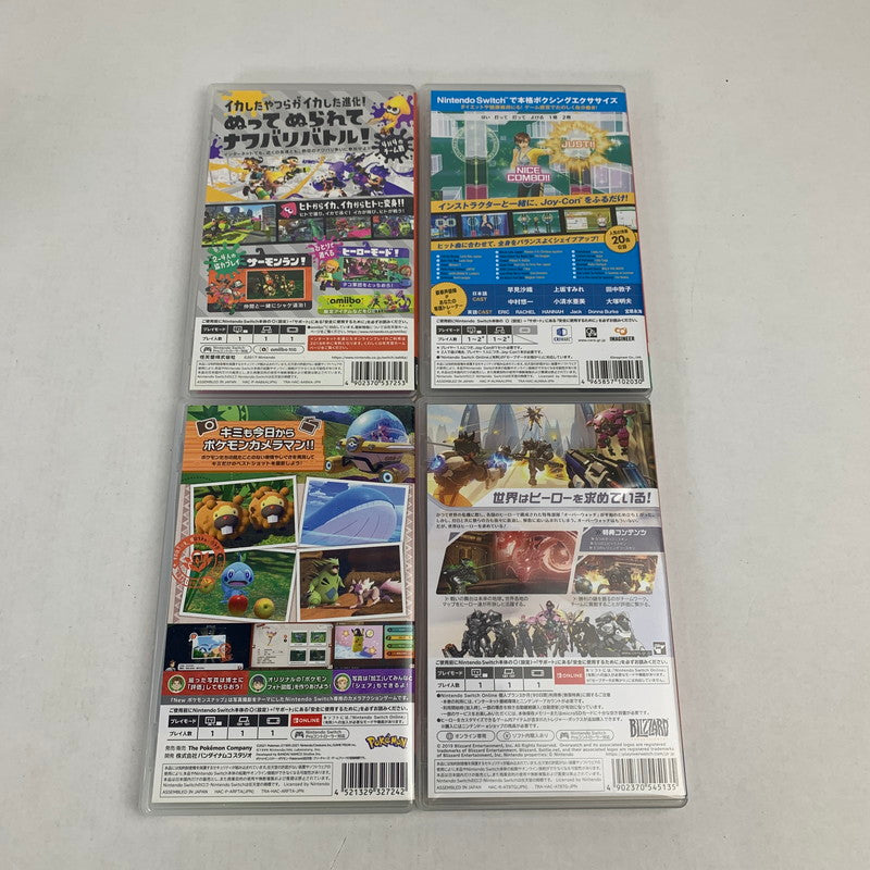 【中古品】 Nintendo Switch ニンテンドー スイッチ ソフト 7本 まとめ セット スプラトゥーン ポケモン など 023-251126-mh-11-fuz 万代Net店
