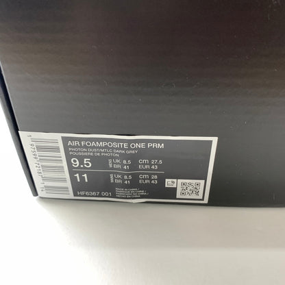 【中古美品】【メンズ】 NIKE×TEKKEN 8 HF6367-001 AIR FOAMPOSITE ONE PRM "JIN KAZAMA" スニーカー 靴 ナイキ 鉄拳 160-251127-st-19-fuz サイズ：27.5cm カラー：ジン・カズマ 万代Net店