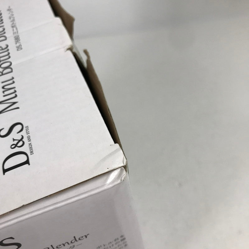 【現状渡し品】 D＆S ミニボトルブレンダー DS.7680 ボトル2本セット 098-251219-io-04-fuz 万代Net店