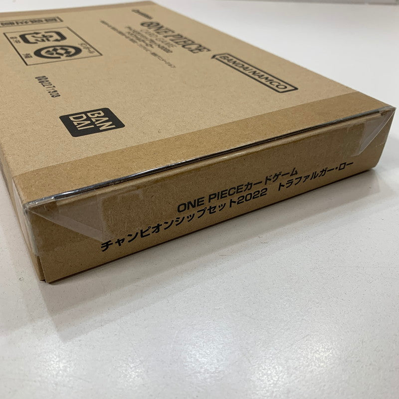 【中古美品】 未使用 ONE PIECE ワンピース カード ゲーム チャンピオンシップ セット 2022 シャンクス ナミ トラファルガー・ロー 3箱 セット まとめ 081-251201-mh-14-fuz 万代Net店