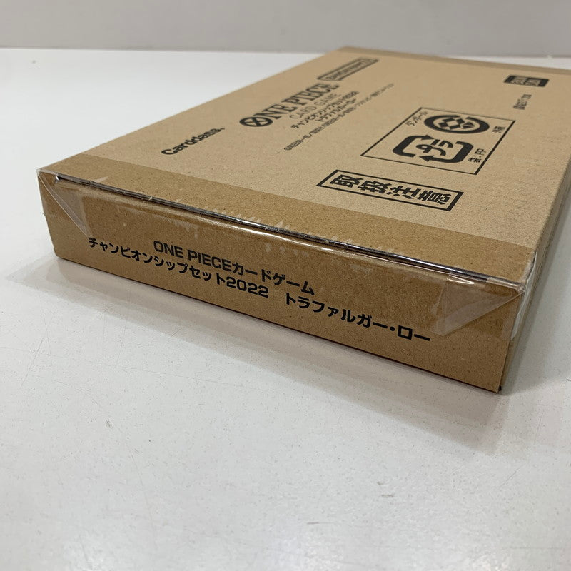 【中古美品】 未使用 ONE PIECE ワンピース カード ゲーム チャンピオンシップ セット 2022 シャンクス ナミ トラファルガー・ロー 3箱 セット まとめ 081-251201-mh-14-fuz 万代Net店