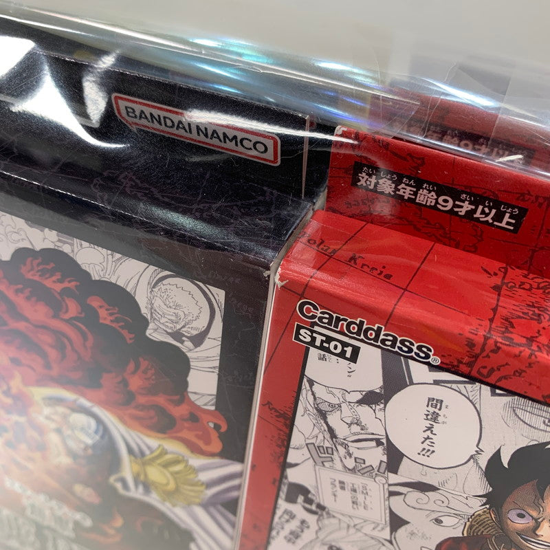 【中古美品】 未使用 未開封 ONE PIECE ワンピース カード ゲーム スタートデッキ 麦わらの一味 王下七武海 海軍 ビッグ・マム海賊団 8箱 セット まとめ 081-251201-mh-13-fuz 万代Net店