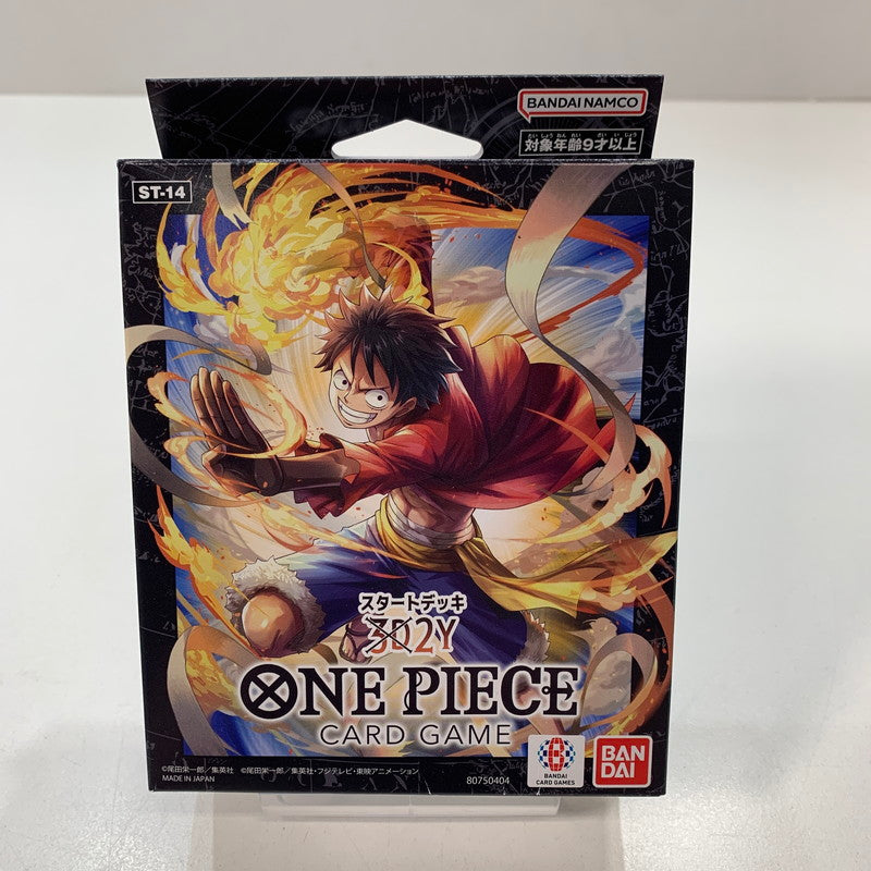 【中古美品】 未使用 未開封 ONE PIECE ワンピース カード ゲーム スタートデッキ ギア5 麦わらの一味 エース＆ニューゲート 3D2Y 5箱 セット まとめ 081-251201-mh-04-fuz 万代Net店