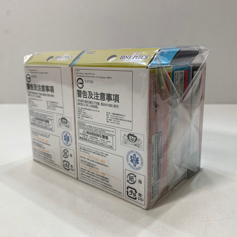【中古美品】 未使用 未開封 ONE PIECE ワンピース カード ゲーム スタートデッキ 黒 スモーカー sideウタ sideヤマト 6箱 セット まとめ 081-251201-mh-11-fuz 万代Net店