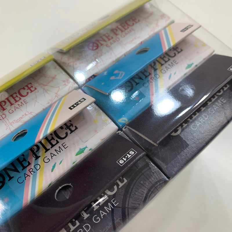 【中古美品】 未使用 未開封 ONE PIECE ワンピース カード ゲーム スタートデッキ 黒 スモーカー sideウタ sideヤマト 6箱 セット まとめ 081-251201-mh-11-fuz 万代Net店