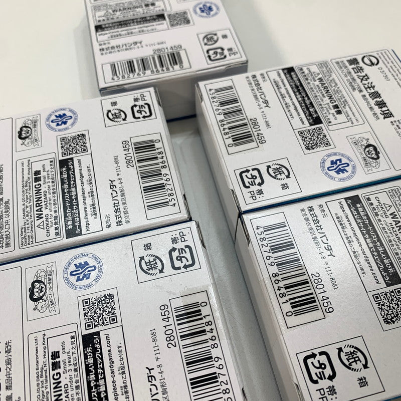 【中古美品】 未使用 未開封 ONE PIECE ワンピース カード ゲーム スタートデッキ 青 バギー 7箱 セット まとめ 081-251201-mh-10-fuz 万代Net店