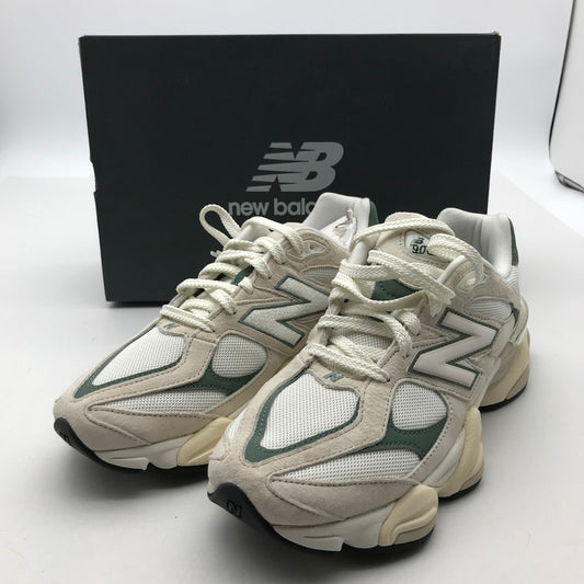 【中古美品】【メンズ/レディース】 NEWBALANCE ニューバランス U9060EEI スニーカー 162-260528-ny-08-fuz サイズ：27.0cm カラー：ホワイト・グリーン 万代Net店