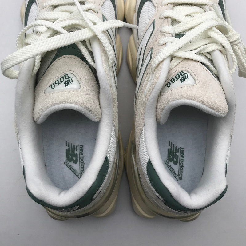 【中古美品】【メンズ/レディース】 NEWBALANCE ニューバランス U9060EEI スニーカー 162-260528-ny-08-fuz サイズ：27.0cm カラー：ホワイト・グリーン 万代Net店