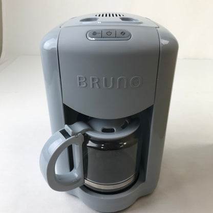 【現状渡し品】 BRUNO BOE104 コンパクトミル付きコーヒーメーカー 全自動 豆・粉どちらも対応 紙フィルター不要 098-251219-io-01-fuz 万代Net店