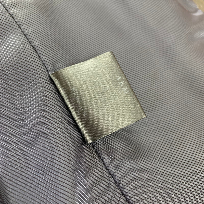 【中古品】【メンズ】 AKM エイケイエム RB104 F-ARMY ラム レザー 羊革 ジャケット アウター コート 古着 140-251203-mh-01-fuz サイズ：L カラー：ブラック 万代Net店