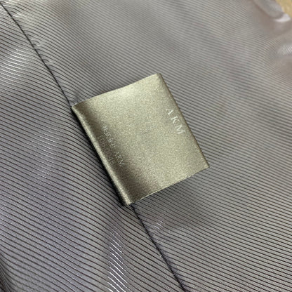 【中古品】【メンズ】 AKM エイケイエム RB104 F-ARMY ラム レザー 羊革 ジャケット アウター コート 古着 140-251203-mh-01-fuz サイズ：L カラー：ブラック 万代Net店