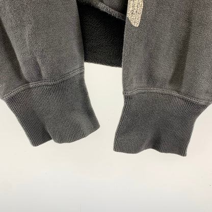 【中古品】【メンズ】 SAINT MICHAEL セントマイケル SM-A22-0000-080 BONE HOODIE ボーン プリント プルオーバー パーカー トップス 古着 140-251203-mh-08-fuz サイズ：XL カラー：グレー 万代Net店
