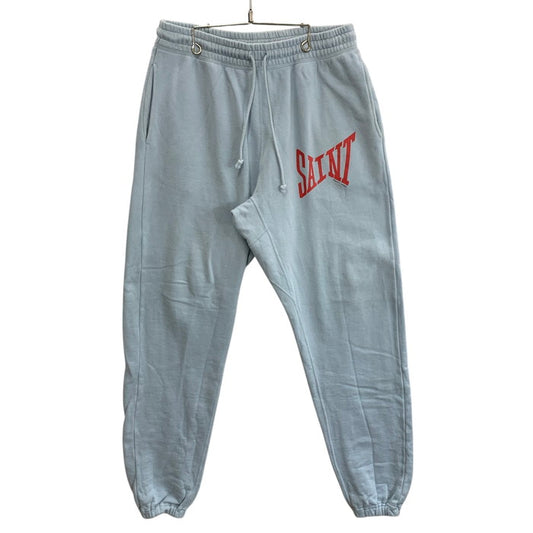 【中古品】【メンズ】 SAINT MICHAEL SM-S22-0000-053 LOGO SWEAT PANTS スウェットパンツ ボトムス ブランド 古着 151-251206-gm-37-fuz サイズ：M カラー：ブルー 万代Net店