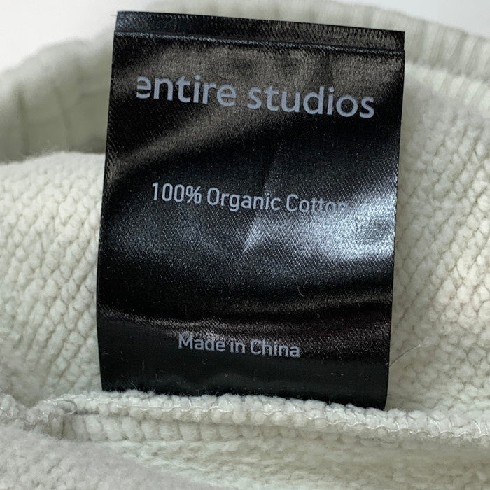 【中古品】【メンズ】 ENTIRE STUDIOS ES2111 HEAVY SWEAT PANTS スウェットパンツ ブランド 古着 152-251228-gm-27-fuz サイズ：S カラー：ホワイト 万代Net店